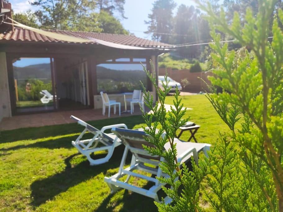 Casa Nueva En Vigo Rural Mos Con Jacuzzi Y Chimenea Para Escapada Romantica Pontevedra Eksteriør bilde